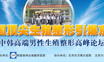 2011年首届中韩国际高端男性生殖整形高峰论坛 2011年首届中韩国际高端男性生殖整形高峰论坛